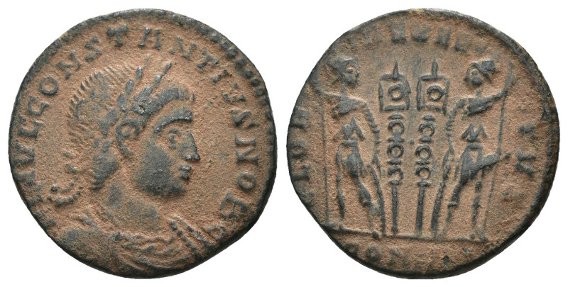 Constantinus I. (307-337 AD). Æ Follis. Antioch. Obv: CONSTANTINVS NOB C. diadem...