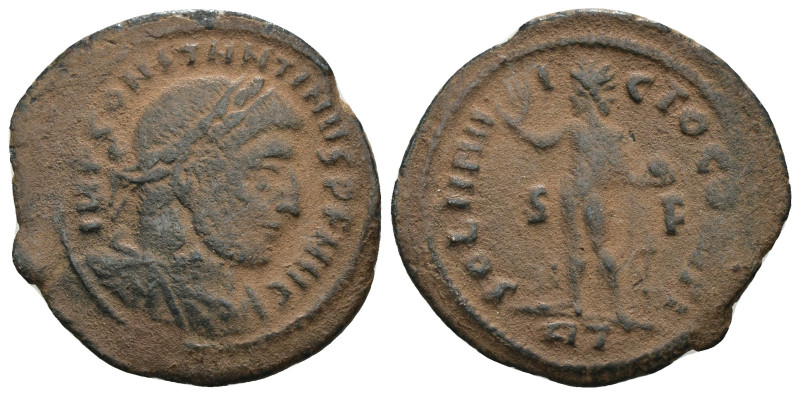 Constantinus I. (307-337 AD). Follis. Antioch. Obv: CONSTANTINVS AVG. laureate b...