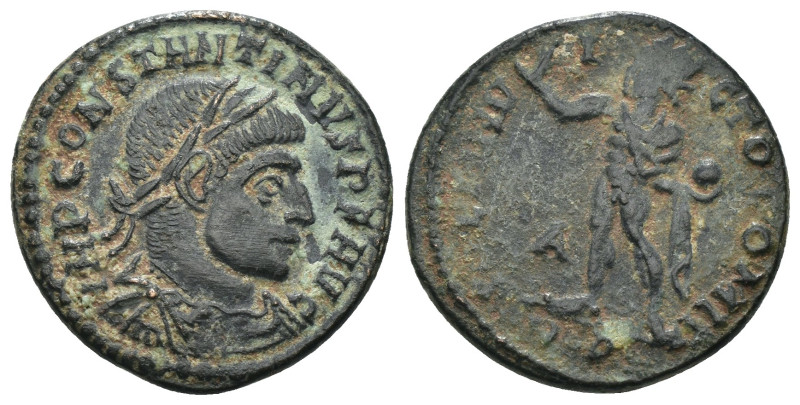 Constantinus I. (307-337 AD). Follis. Antioch. Obv: CONSTANTINVS AVG. laureate b...