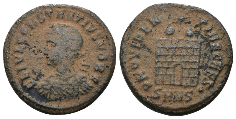 Constantinus I. (307-337 AD). Follis. Antioch. Obv: CONSTANTINVS NOB C. laureate...