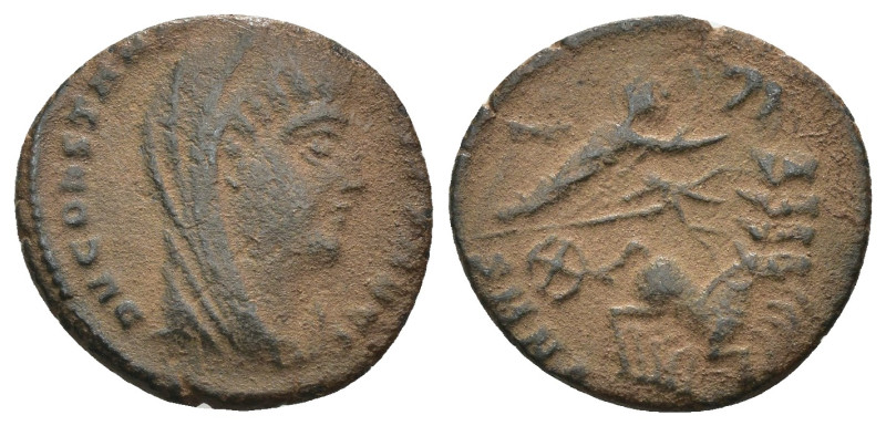 Divus Constantinus I. (337-340 AD). Æ Follis. Alexandria. Obv: DV CONSTANTINVS P...