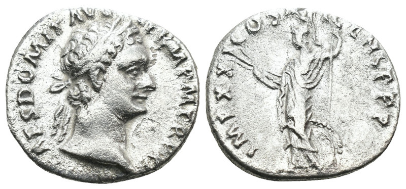 Domitian. (81-96 AD). AR Denar. Rome. Weight 3.23 gr - Diameter 18 mm