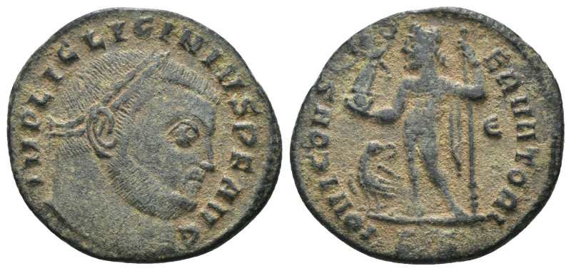 Licinius I. (321-323 AD). Follis. Siscia. Obv: IMP C VAL LICIN LICINIVS P F AVG....