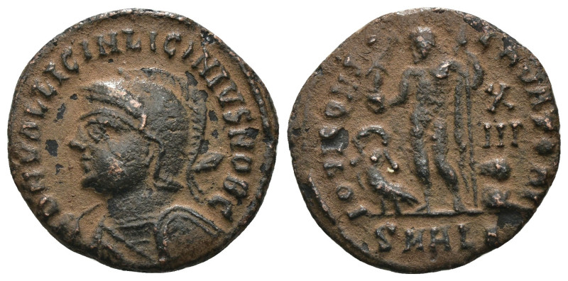 Licinius II. (317-324 AD). Follis. Alexandria. Obv: D N VAL LICIN LICINIVS NOB C...