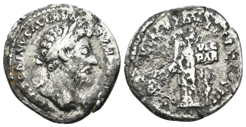 Marcus Aurelius. (161-180 AD) AR Denar. Rome. Weight 2.50 gr - Diameter 20 mm