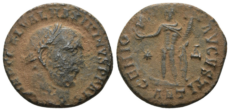 Maximinus II. (310 AD). Follis. Antioch. Obv: IMP C GAL VAL MAXIMINVS P F AVG. l...