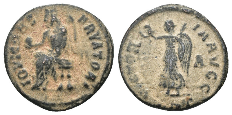 Maximinus II. (310-313 AD). Æ Follis. Syria. Antioch. Obv: GENIO ANTIOCHENI. Gen...