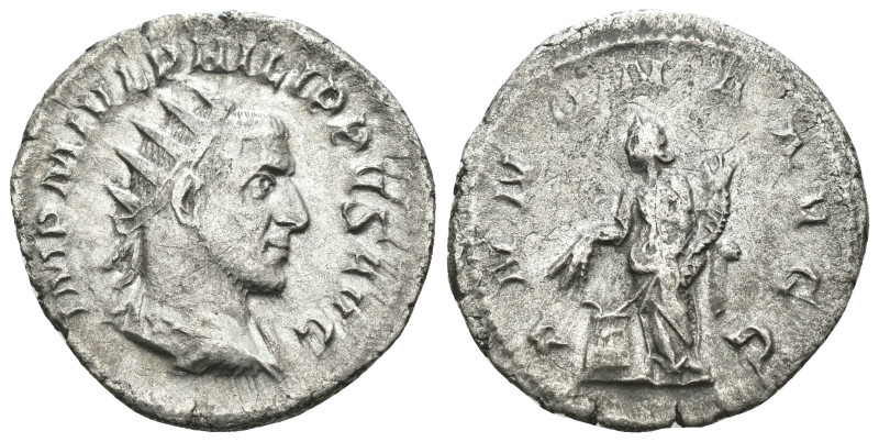 Philippus I. Arabs. (244-247 AD). AR Antoninianus. Rome. Obv: IMP M IVL PHILIPPV...