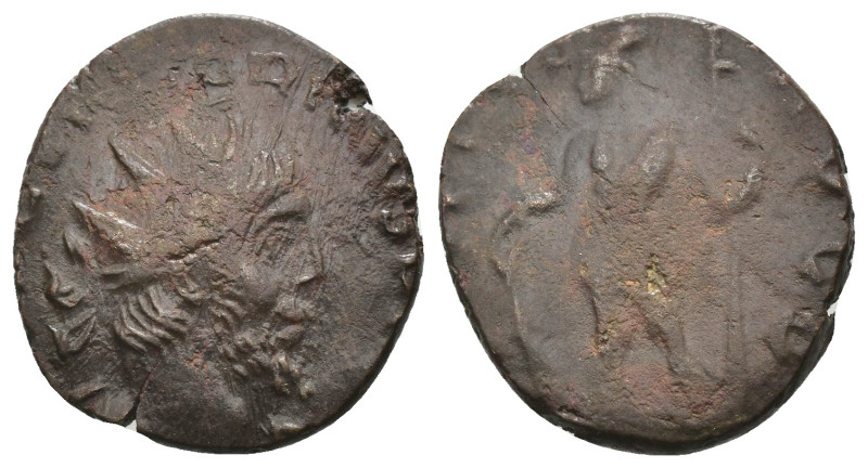 Tetricus. (273-274 AD) Æ Follis. Weight 2.81 gr - Diameter 17 mm