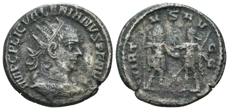 Valerian I. (253-254 AD) BI Antoninianus. Antioch. Obv: IMP CP LIC VALERIANVS PF...