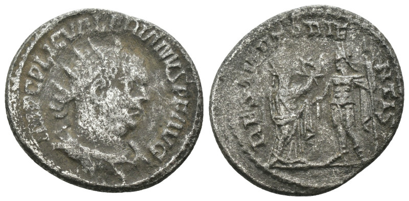 Valerian I. (253-260 AD). BI Antoninian. Antioch. Obv: IMP C P LIC VALERIANVS AV...