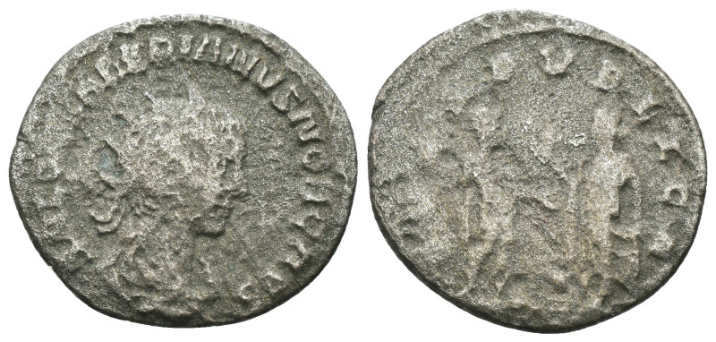 Valerian I. (257-259 AD) AR Antoninianus. Rome. Obv: IMP VALERIANVS P AVG. cuira...