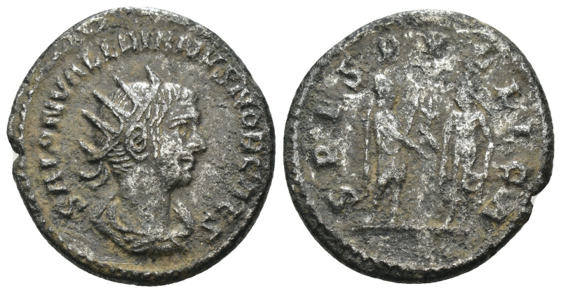 Valerian I. (257-259 AD) AR Antoninianus. Rome. Obv: IMP VALERIANVS P AVG. cuira...