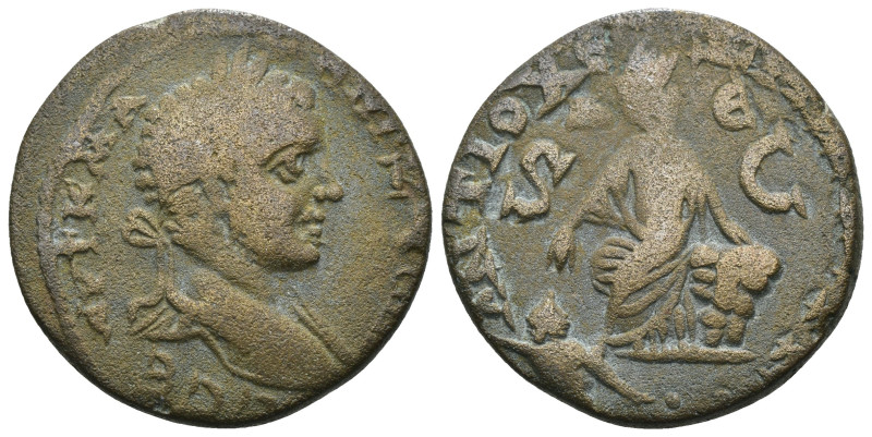 Caracalla. (198-217 AD). Æ Bronze. provincial mint. Weight 10.89 gr - Diameter 2...