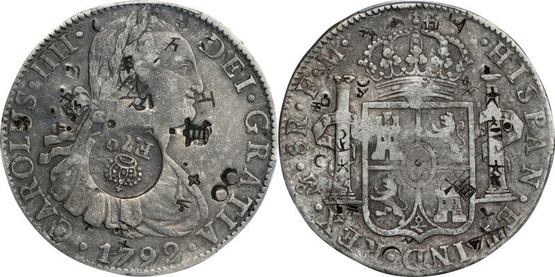 PHILIPPINES. Philippines - Mexico. 8 Reales, ND (1832-34). Manila Mint. Ferdinan...