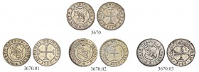 SPEZIALSAMMLUNG BERN 
 Kreuzer 1774, 1775, 1777, 1789.
 Lohner 1357-1361, 1362, 1366-1367, 1376-1377. D.T 528e, f, g, l. HMZ 2-225f, g, h, l.
 Fast...