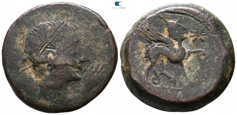 Iberia. Castulo circa 250 BC. 
Bronze Æ

27mm., 18,20g.



very fine