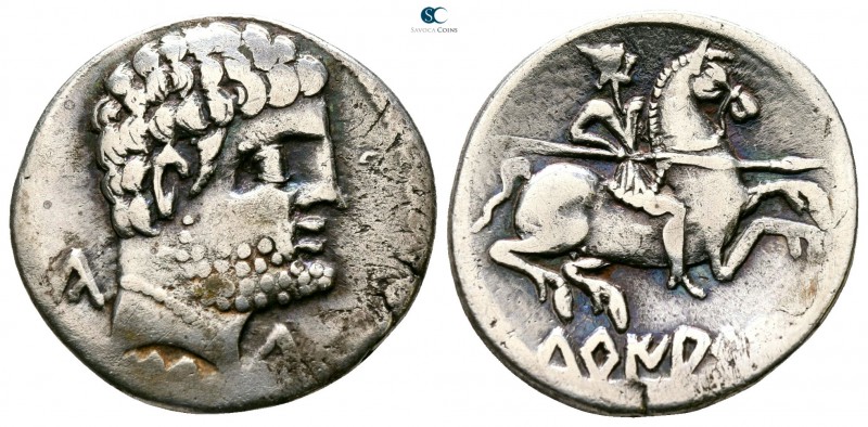 Iberia. Turiasu circa 25 BC. 
Denarius AR

19mm., 3,14g.



very fine