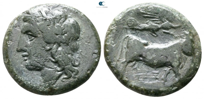 Campania. Neapolis circa 270-250 BC. 
Bronze Æ

18mm., 5,40g.



very fin...