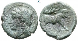 Campania. Neapolis circa 270-250 BC. Bronze Æ