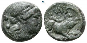 Lucania. Paestum (Poseidonia) 218-201 BC. Bronze Æ