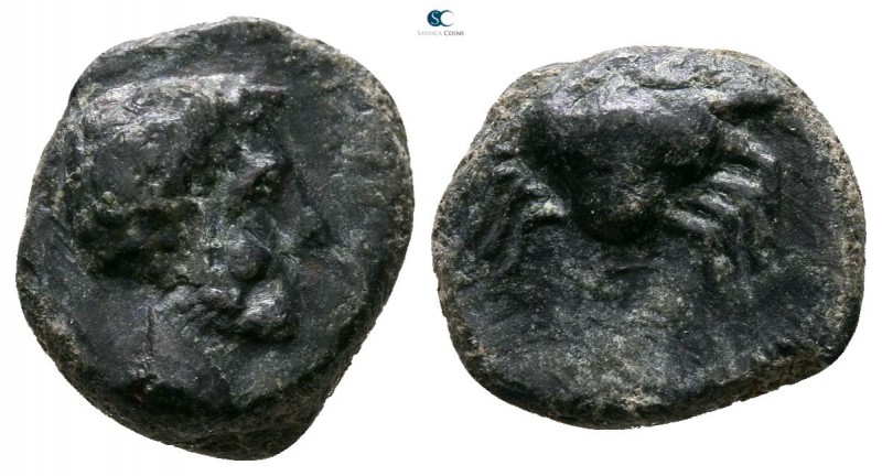Sicily. Motya 400-397 BC. 
Bronze Æ

11mm., 1,72g.



nearly very fine, t...