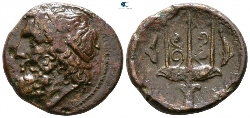 Sicily. Syracuse. Hieron II 275-215 BC. 
Bronze Æ

22mm., 5,92g.



very ...