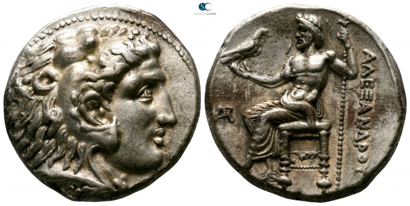 Kings of Macedon. Alexander III "the Great" 336-323 BC. 
Tetradrachm AR

26mm...