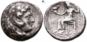 Kings of Macedon. Babylon. Alexander III "the Great" circa 336-323 BC. Tetradrachm AR