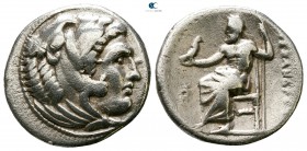 Kings of Macedon. Sardeis. Alexander III "the Great" circa 336-323 BC. Drachm AR