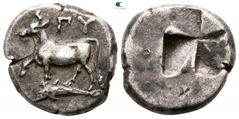 Thrace. Byzantion circa 340-320 BC. 
Siglos AR

15mm., 5,19g.



very fin...