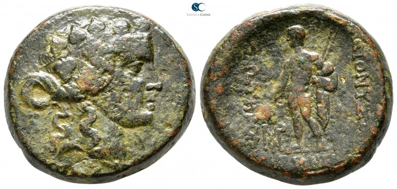 Thrace. Maroneia 189-49 BC. 
Bronze Æ

26mm., 17,82g.



very fine