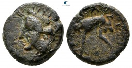 Scythia. Olbia circa 360-350 BC. Bronze Æ
