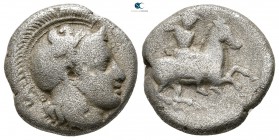 Thessaly. Pharsalos 400-370 BC. Drachm AR