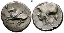Akarnania. Argos Amphilochicon circa 350-320 BC. Stater AR