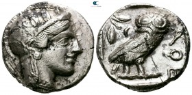 Attica. Athens 454-404 BC. Tetradrachm AR