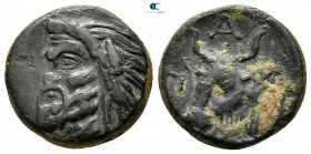 Cimmerian Bosporos. Pantikapaion circa 325-310 BC. Bronze Æ