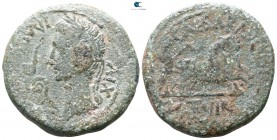 Hispania. Caesaraugusta. Augustus 27 BC-AD 14. Bronze Æ
