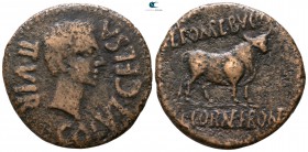 Hispania. Lepida-Celsa. Octavian 29-27 BC. As Æ