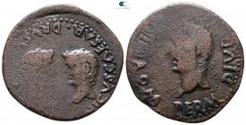 Hispania. Romula. Tiberius AD 14-37. Bronze Æ