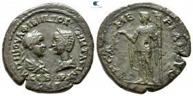 Moesia Inferior. Mesambria. Gordian III, with Tranquillina AD 238-244. Bronze Æ