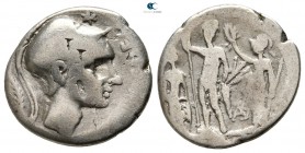 Cn. Cornelius Cn.f. Blasio 112-111 BC. Rome. Denarius AR