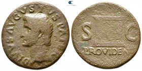 Divus Augustus Died AD 14. Struck under Tiberius, circa AD 22-30. Rome. As Æ