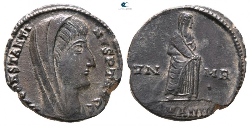 Divus Constantinus I AD 337-340. Antioch
Follis Æ

15mm., 1,55g.



very ...