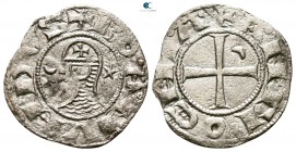 Bohemond III AD 1163-1201. Denier AR