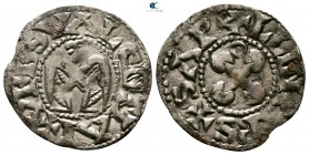 Valence AD 1200-1300. Denier AR