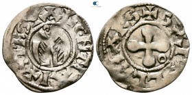 Valence AD 1200-1300. Denier AR