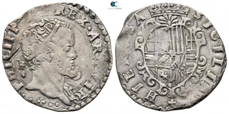 Italy. Napoli (Naples) mint. Napoli (Regno). Filippo II di Spagna AD 1554-1598....