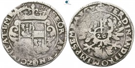 Germany . Emden. Ferdinand II AD 1627-1670. 28 Stuiver AR