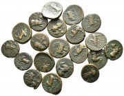 Lot of ca. 20 greek bronze coins / SOLD AS SEEN, NO RETURN!
<br><br>very fine<br><br>